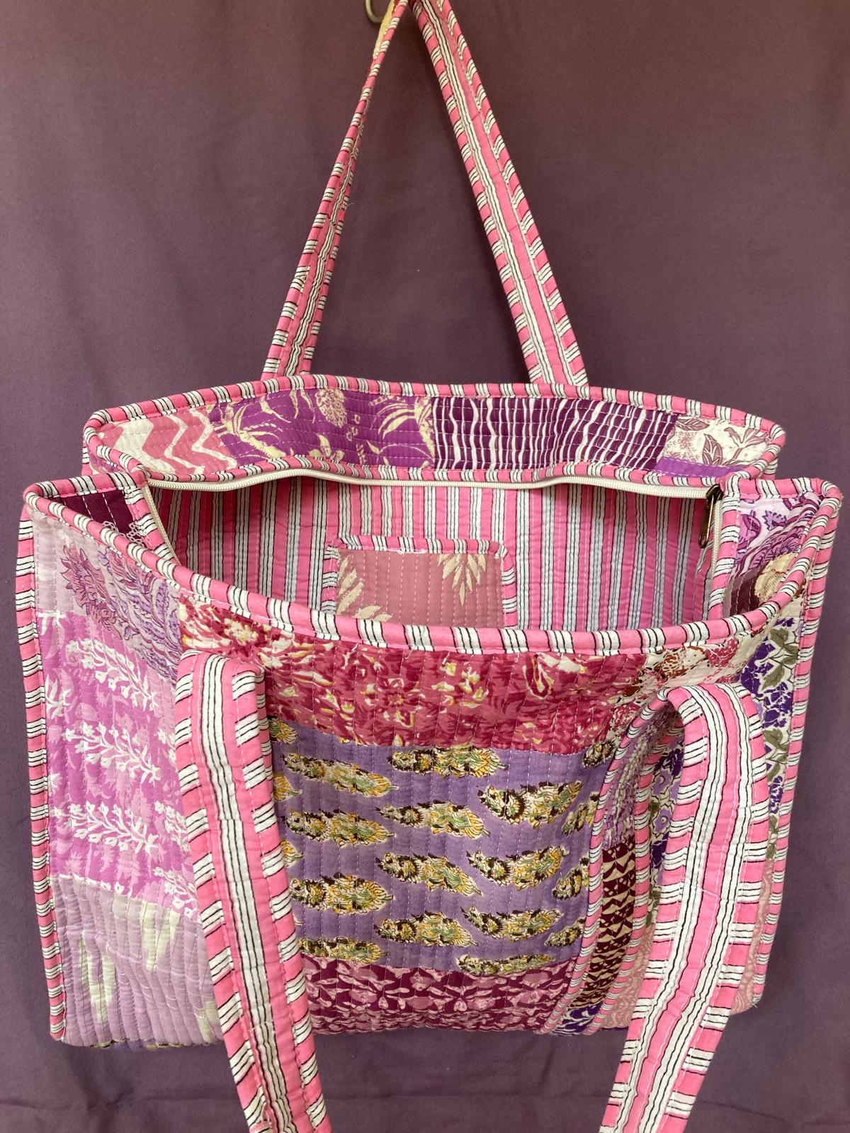BOHO CHIC QUILT BAG, B-011