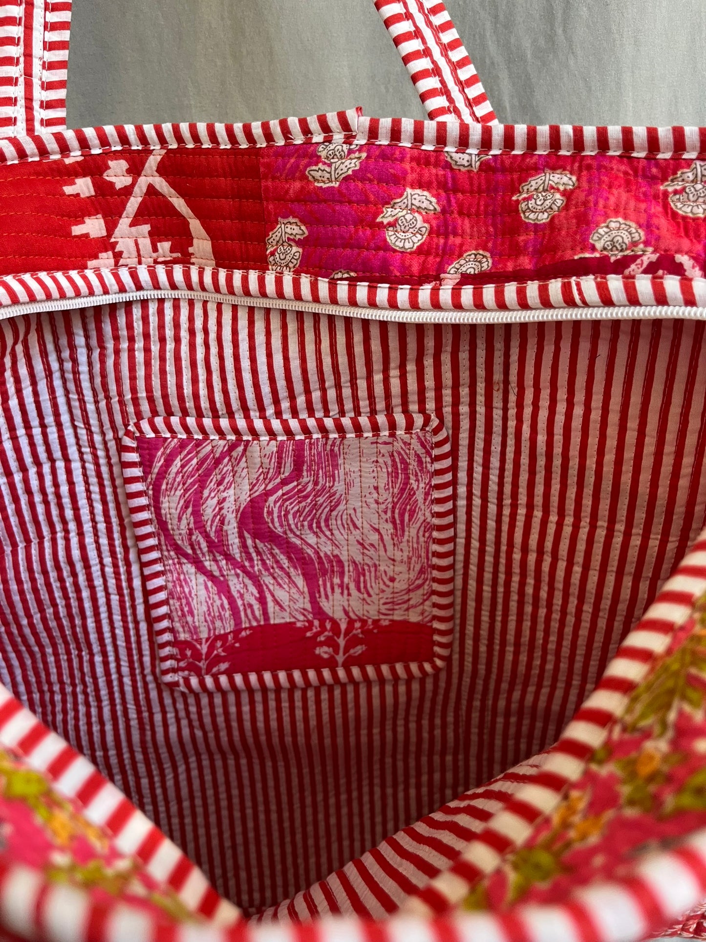 Boho Chic Quilt Bag (B-008)