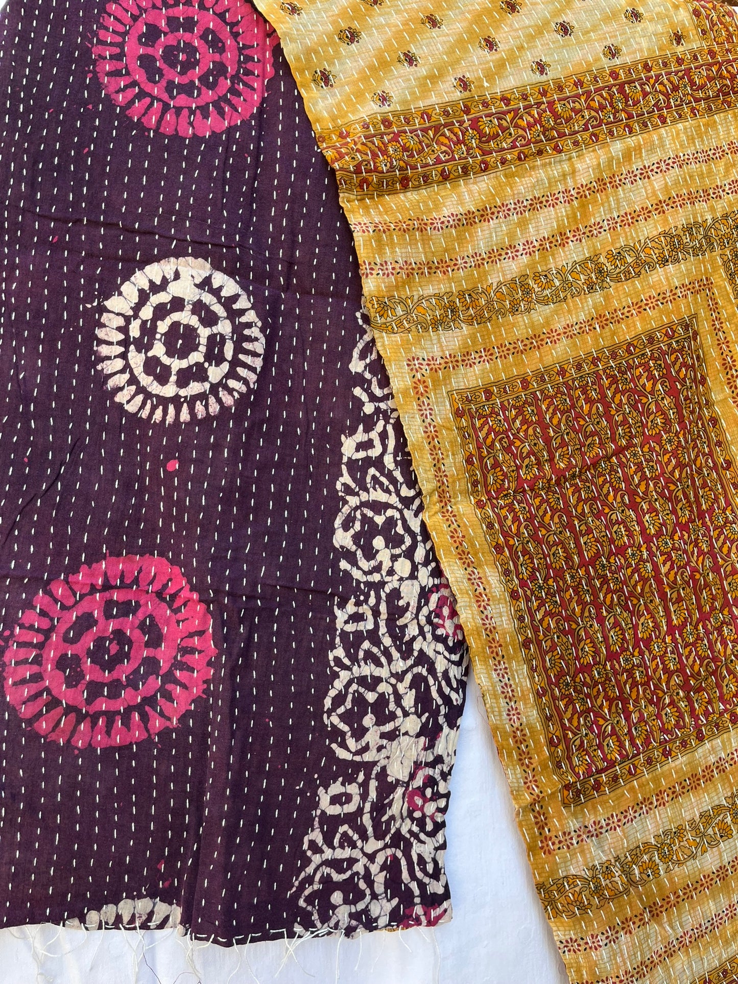 Kantha Stole (Reversible) (KAN-0201)