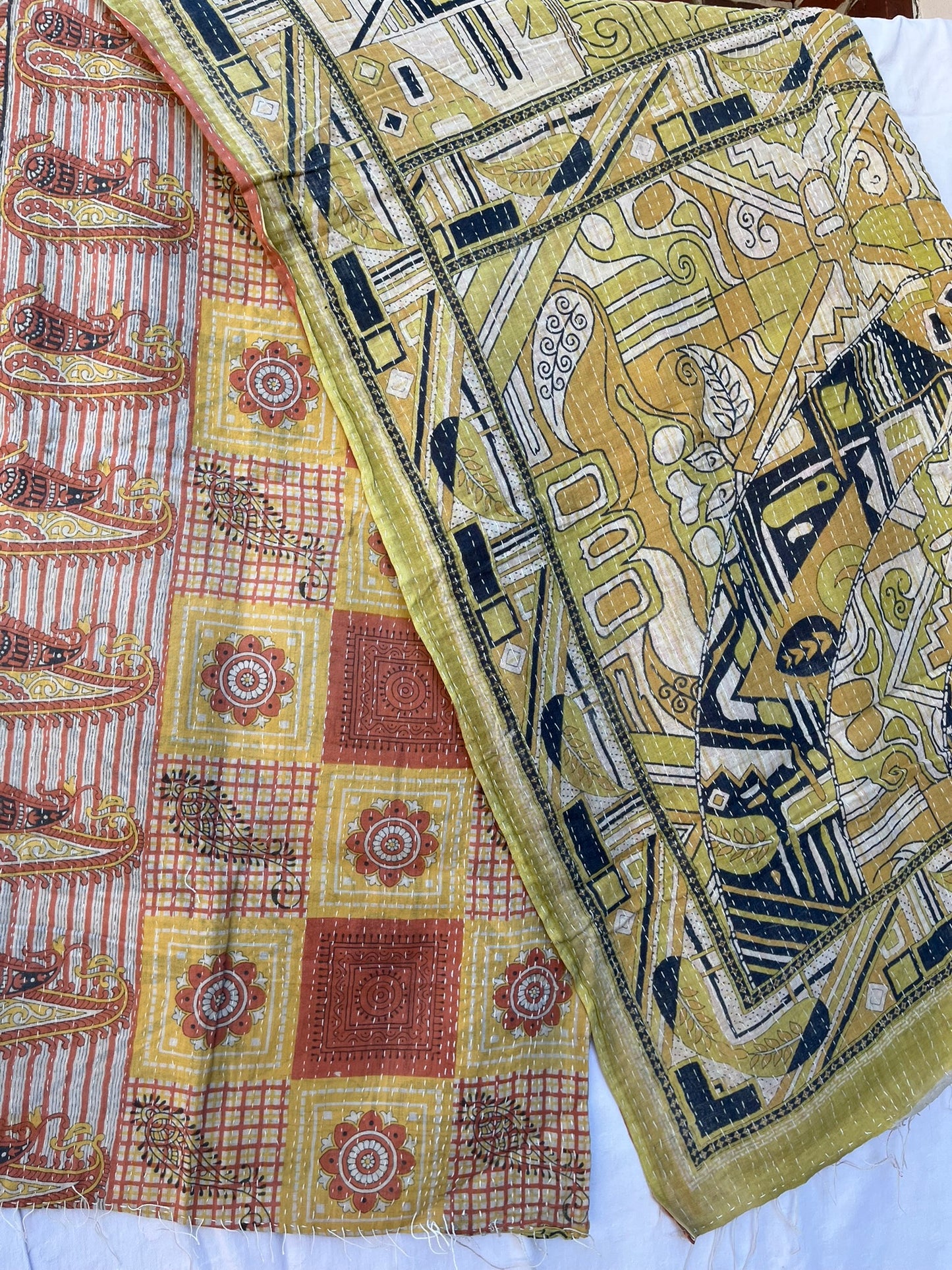 Kantha Stole (Reversible) (KAN-0208)