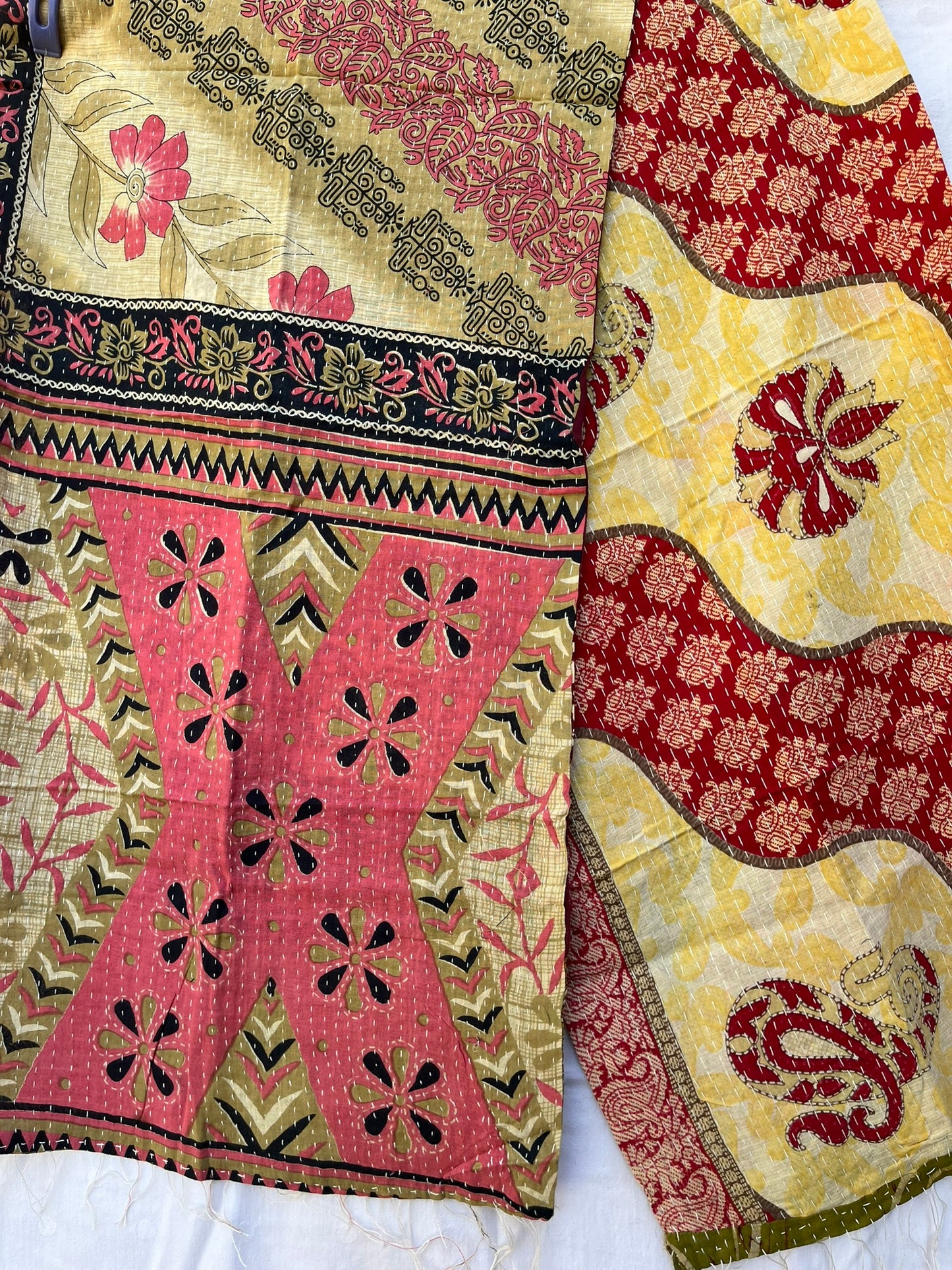 Kantha Stole (Reversible) (KAN-0225)