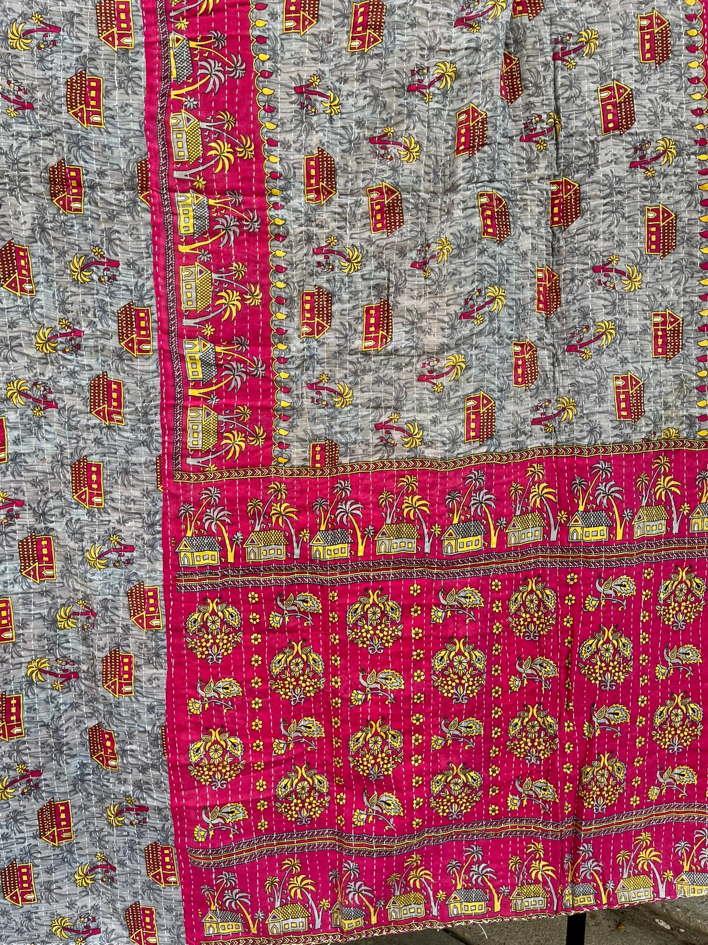 Kantha Quilt (QLT-0239)