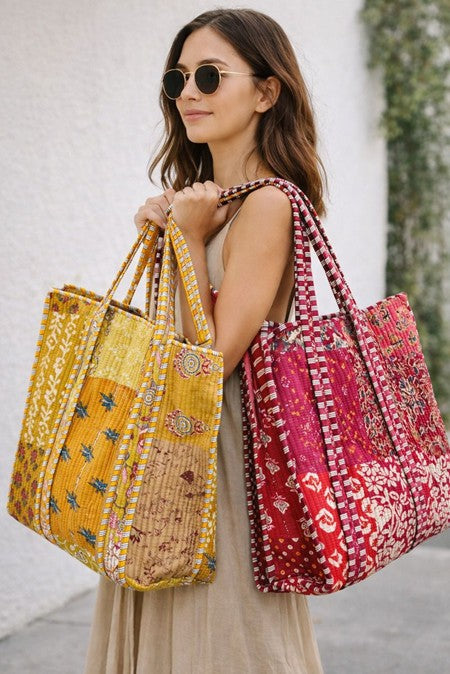 Boho Quilt Bags