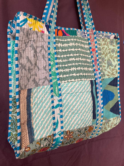 Boho Chic quilt bag, B-001