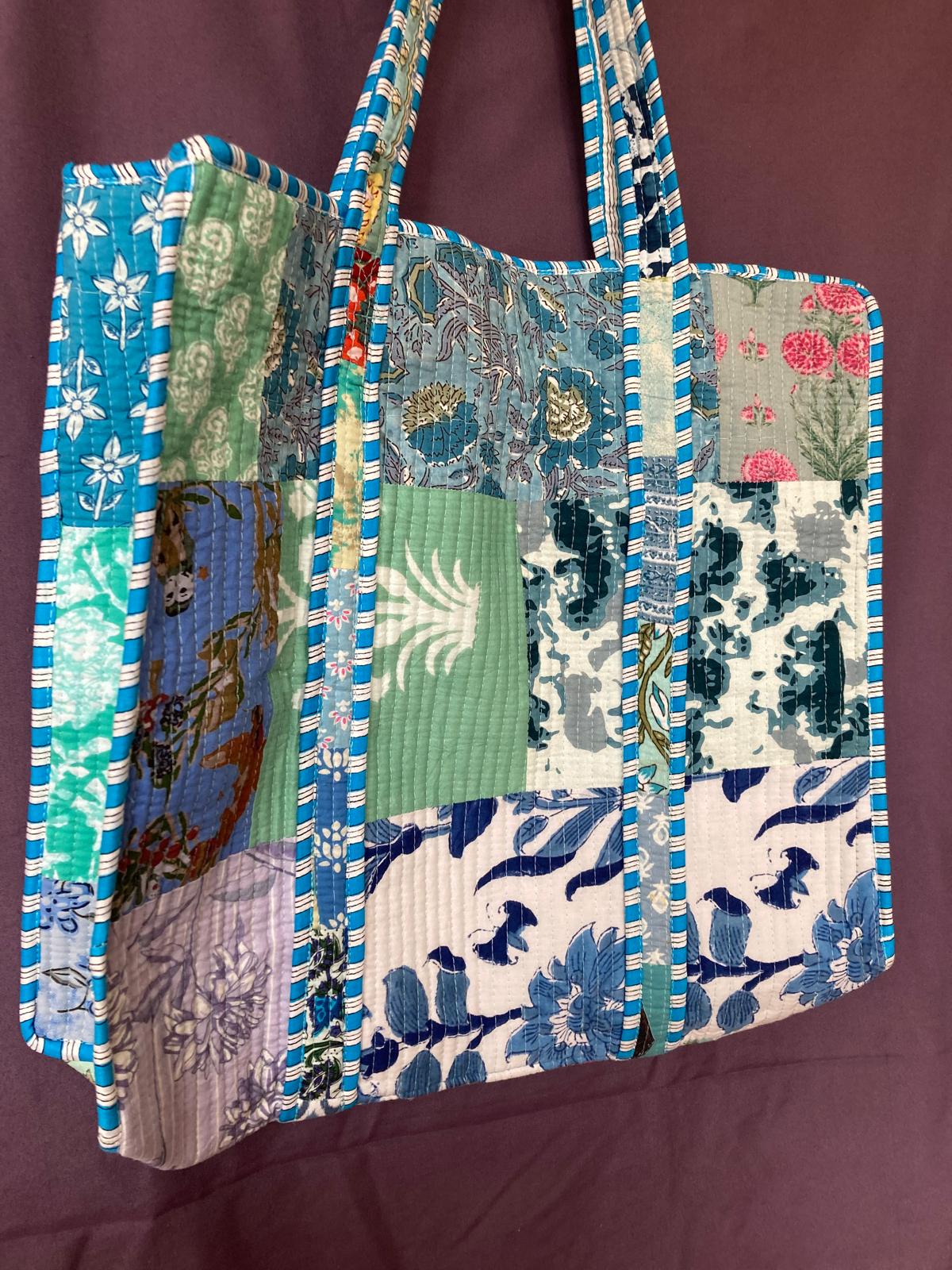 Boho Chic quilt bag, B-001