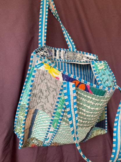 Boho Chic quilt bag, B-001