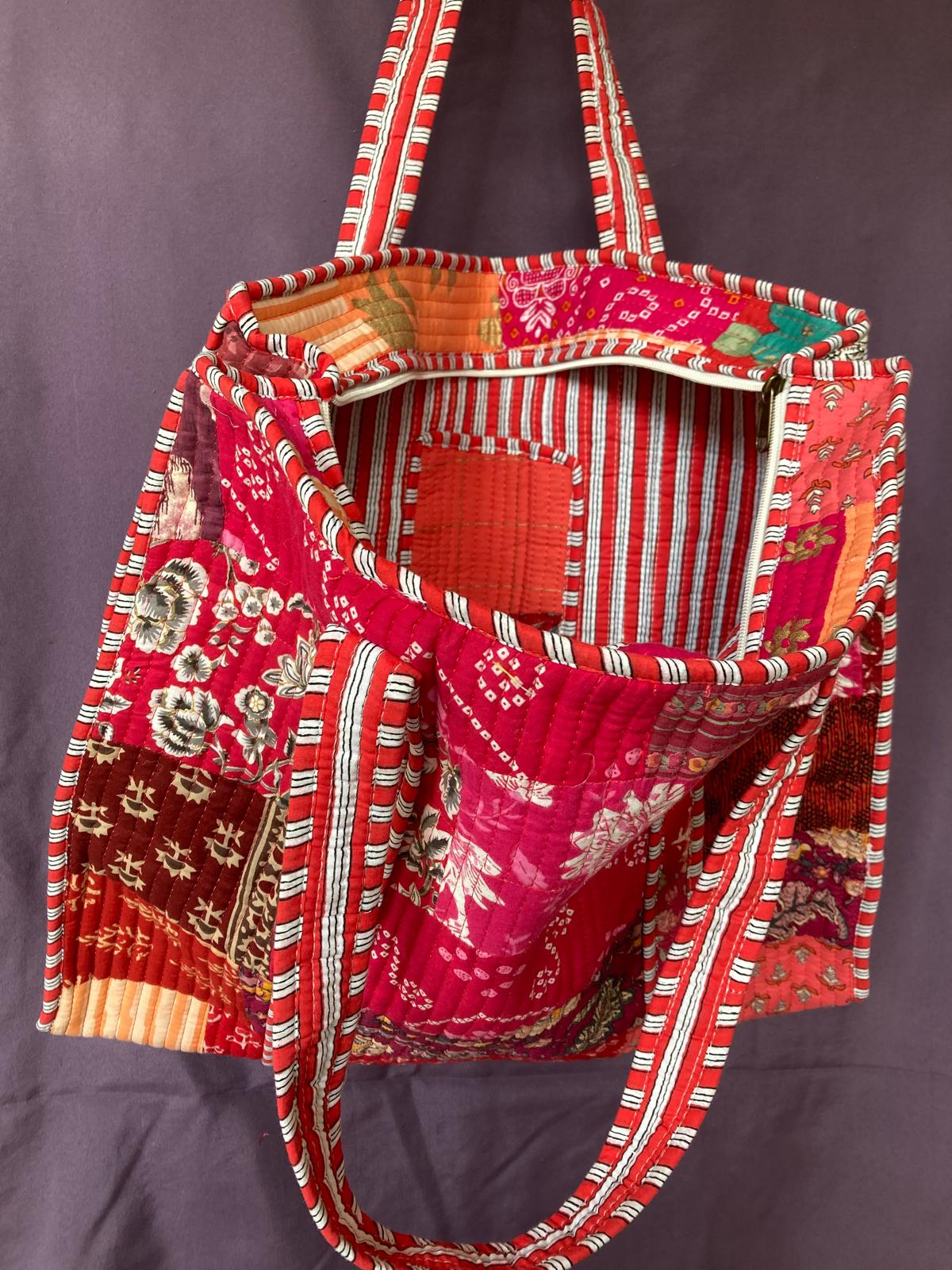 BOHO CHIC QUILT BAG, B-008