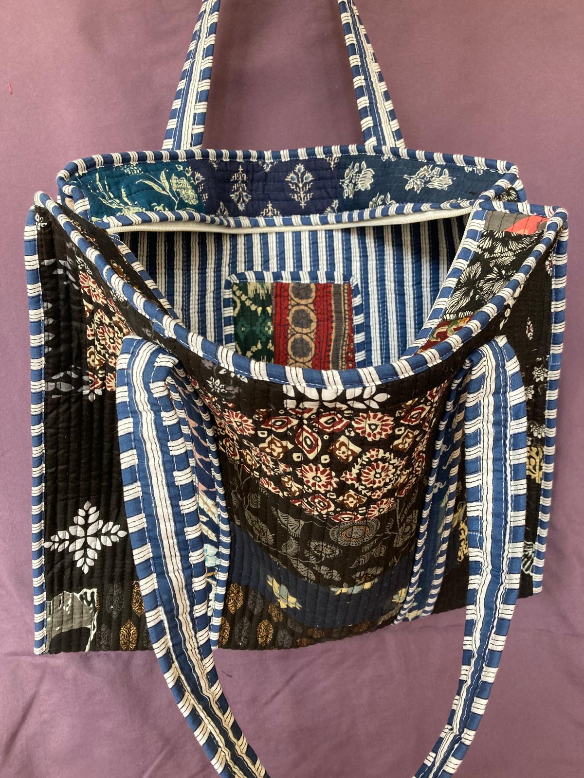 BOHO CHIC QUILT BAG, B-013