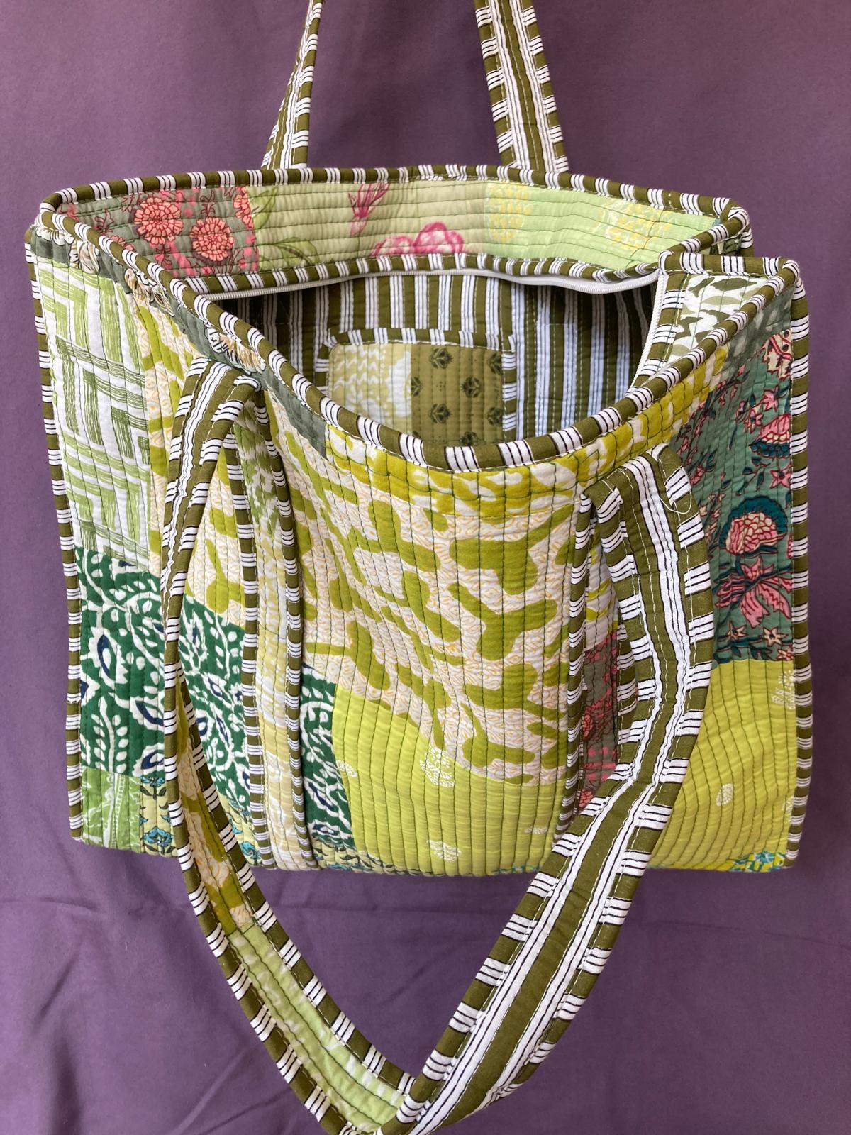 BOHO CHIC QUILT BAG, B-014
