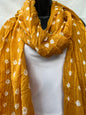 Tie-Dyed Scarf - Mustard (TD0135)