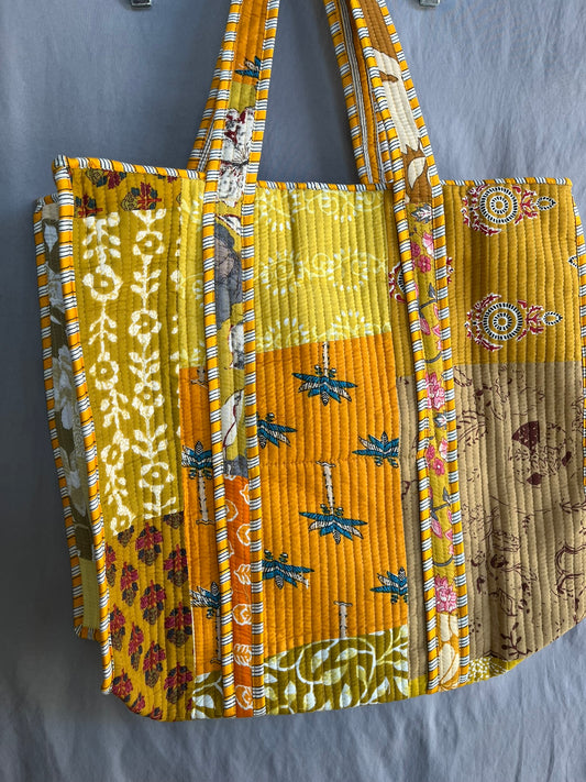 Boho Chic Quilt Bag (B-001)