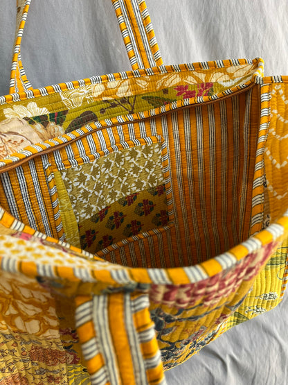 Boho Chic Quilt Bag (B-001)