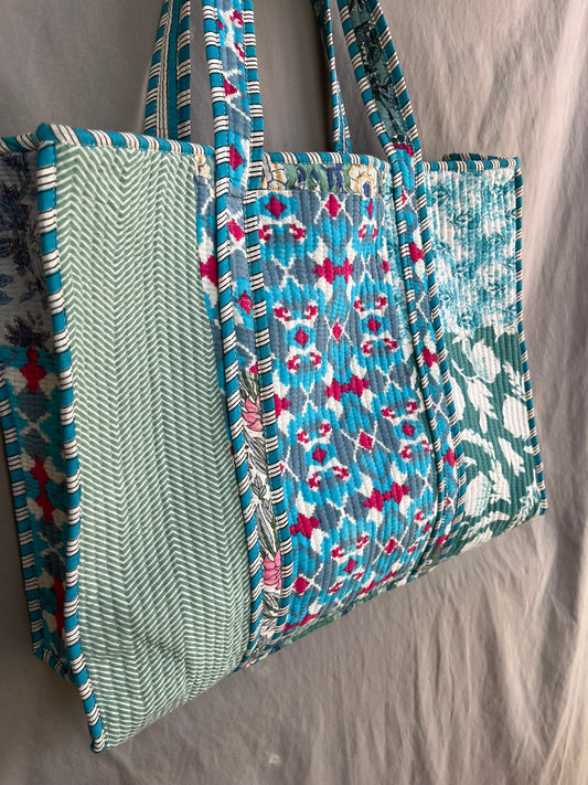Boho Chic Quilt Bag (B-002)