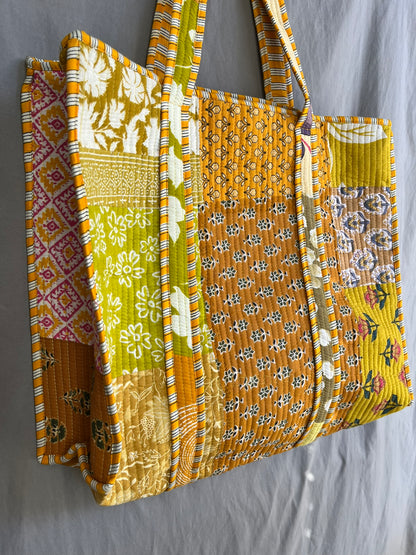 Boho Chic Quilt Bag (B-003)