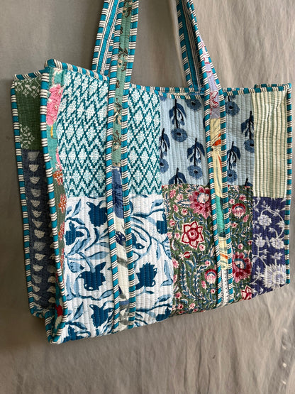 Boho Chic Quilt Bag (B-004)
