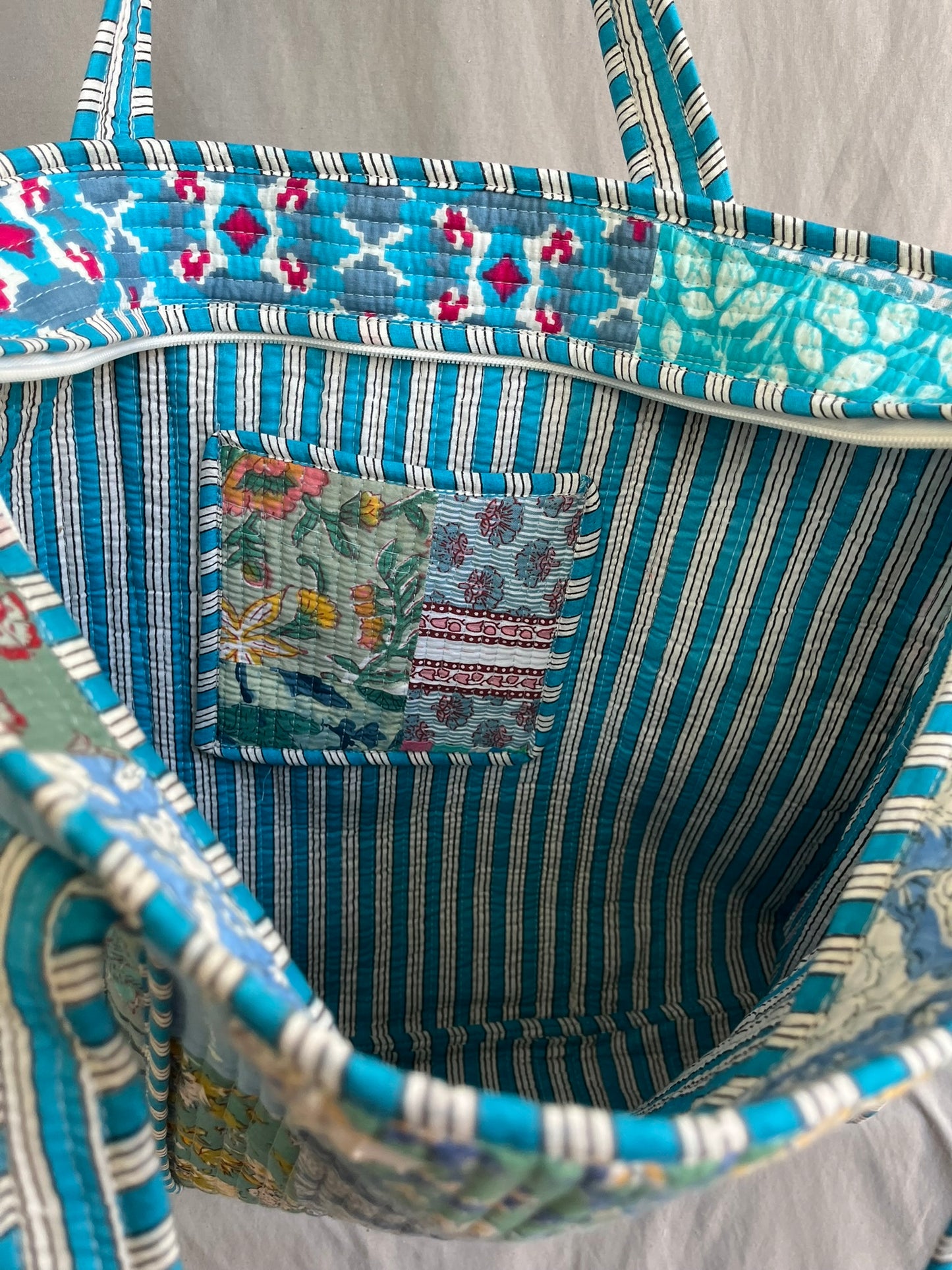 Boho Chic Quilt Bag (B-004)