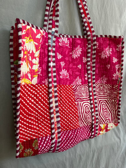 Boho Chic Quilt Bag (B-005)