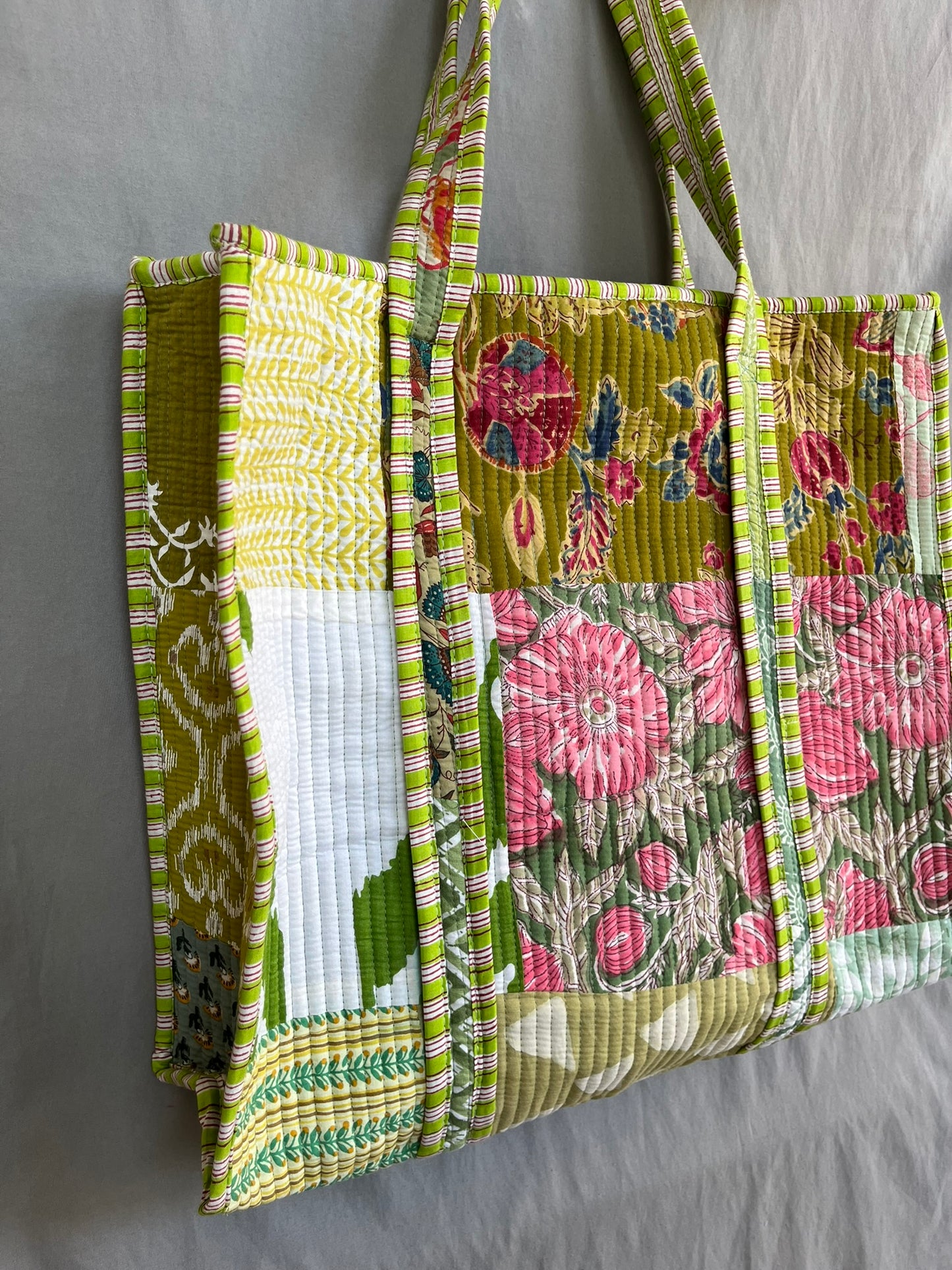Boho Chic Quilt Bag (B-006)