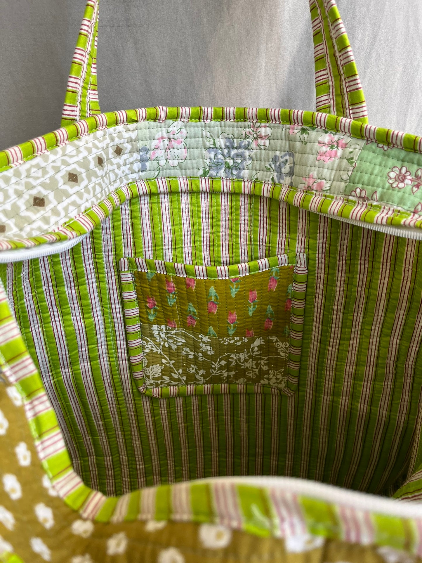 Boho Chic Quilt Bag (B-006)