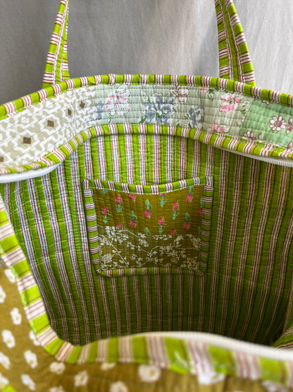 Boho Chic Quilt Bag (B-006)