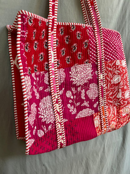 Boho Chic Quilt Bag (B-008)