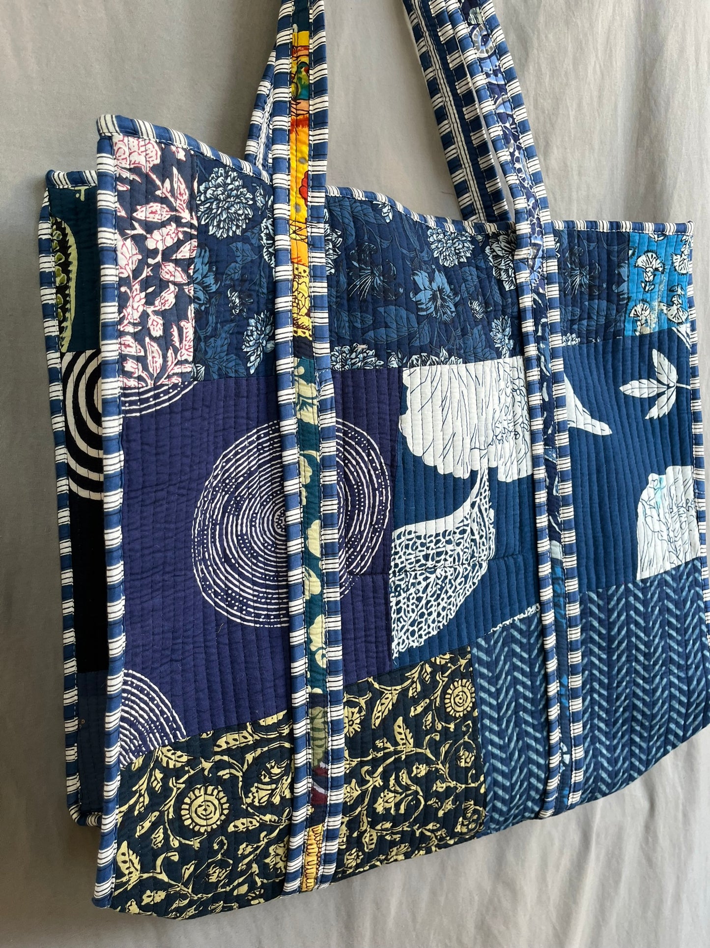 Boho Chic Quilt Bag (B-009)