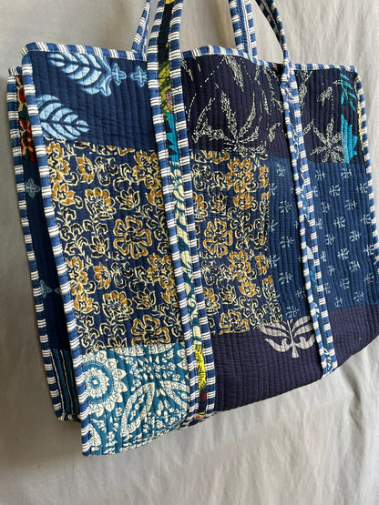 Boho Chic Quilt Bag (B-009)