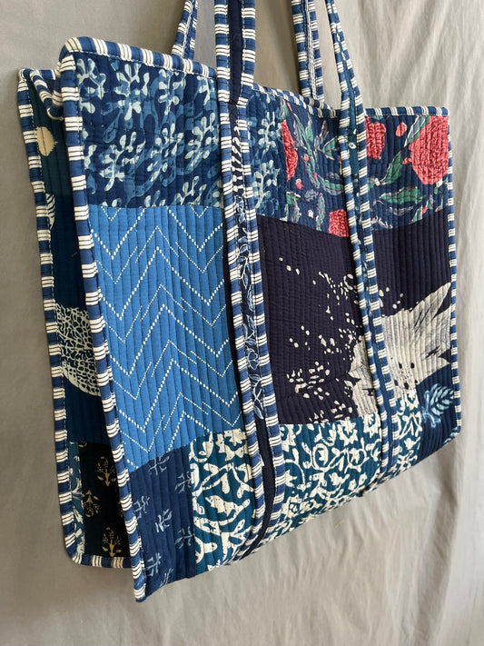 Boho Chic Quilt Bag (B-012)