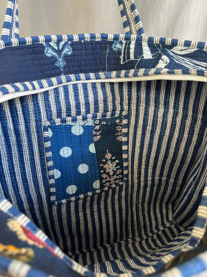 Boho Chic Quilt Bag (B-012)