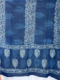 Indigo Blue Dyed Scarf (IND-0178)