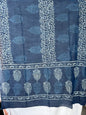 Indigo Blue Dyed Scarf (IND-0189)