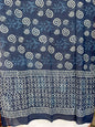 Indigo Blue Dyed Scarf (IND-0191)