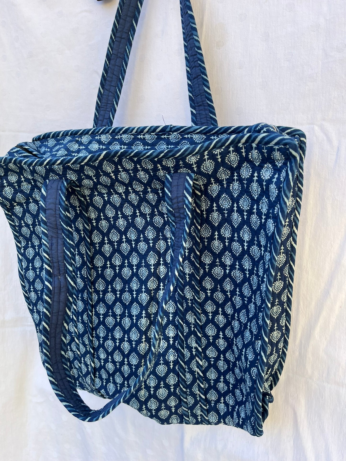 Indigo Blue Quilt Bag (INDQL-0345)
