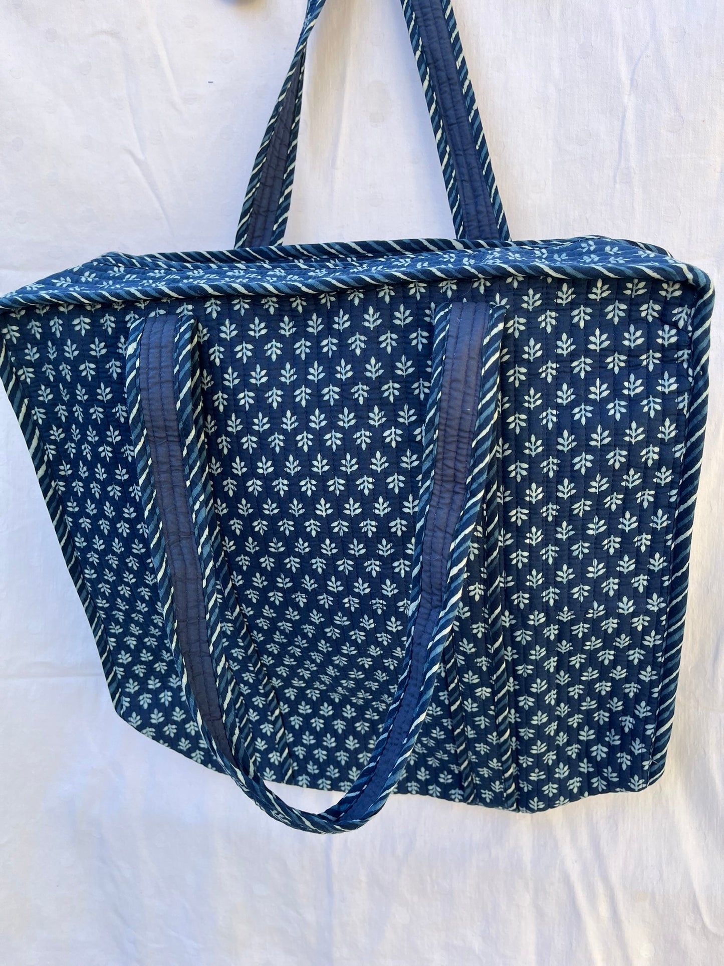 Indigo Blue Quilt Bag (INDQL-0348)