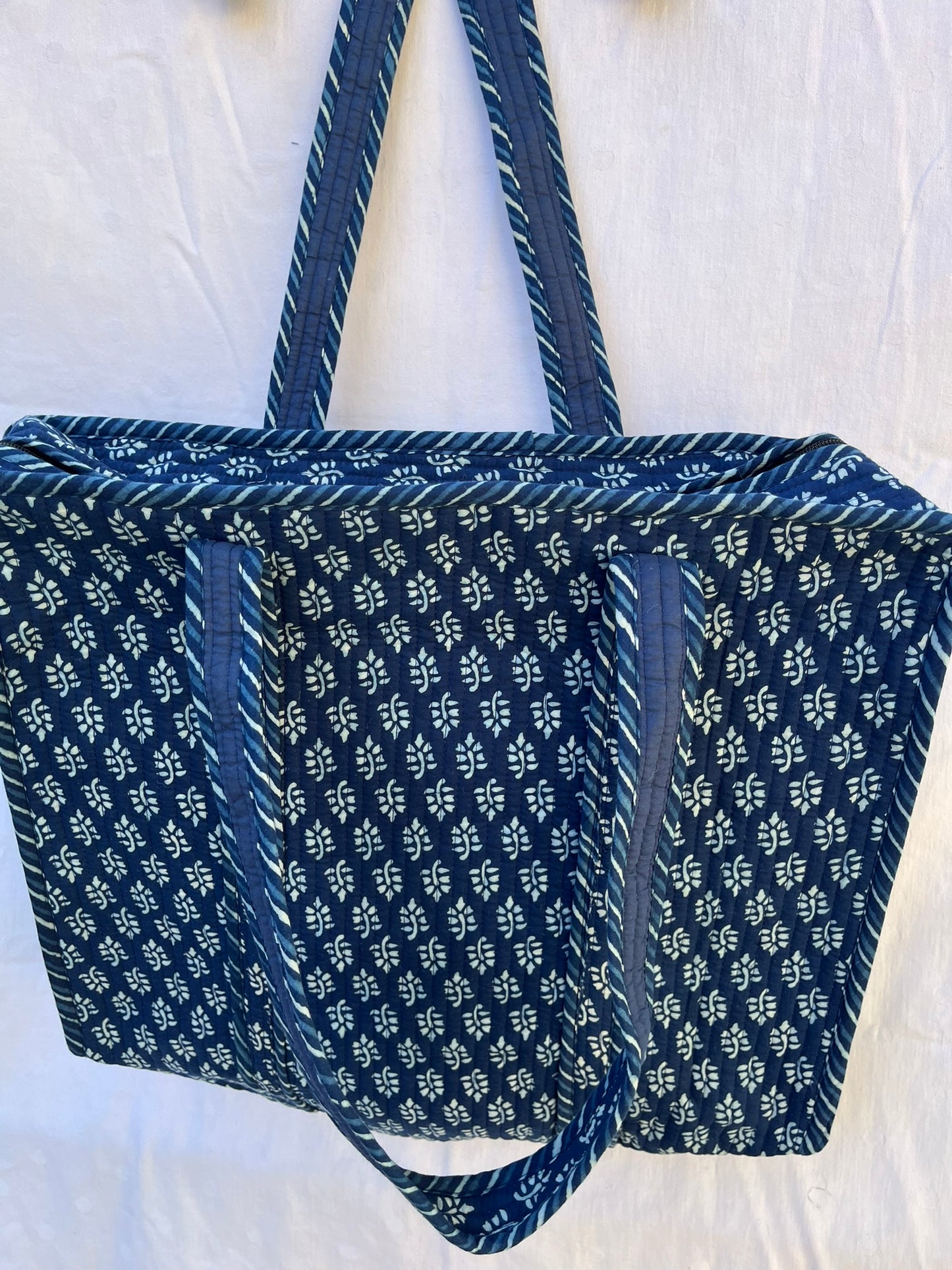 Indigo Blue Quilt Bag (INDQL-0355)