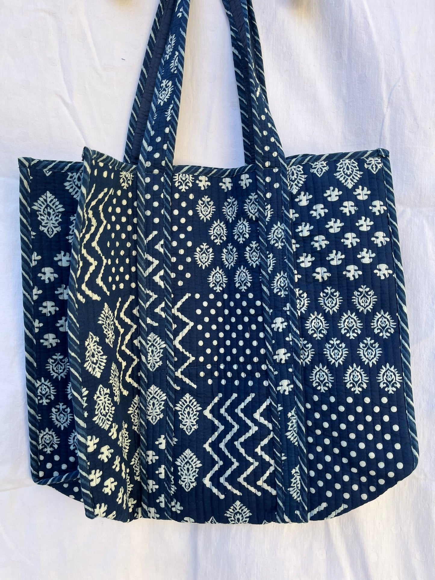 Indigo Blue Quilt Bag (INDQL-0360)