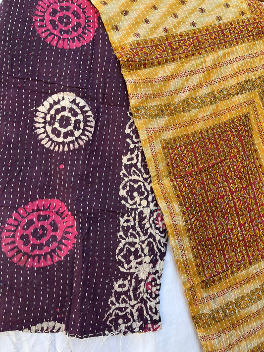 Kantha Stole (Reversible) (KAN-0201)