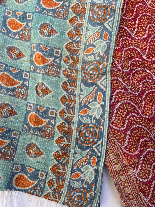 Kantha Stole (Reversible) (KAN-0209)
