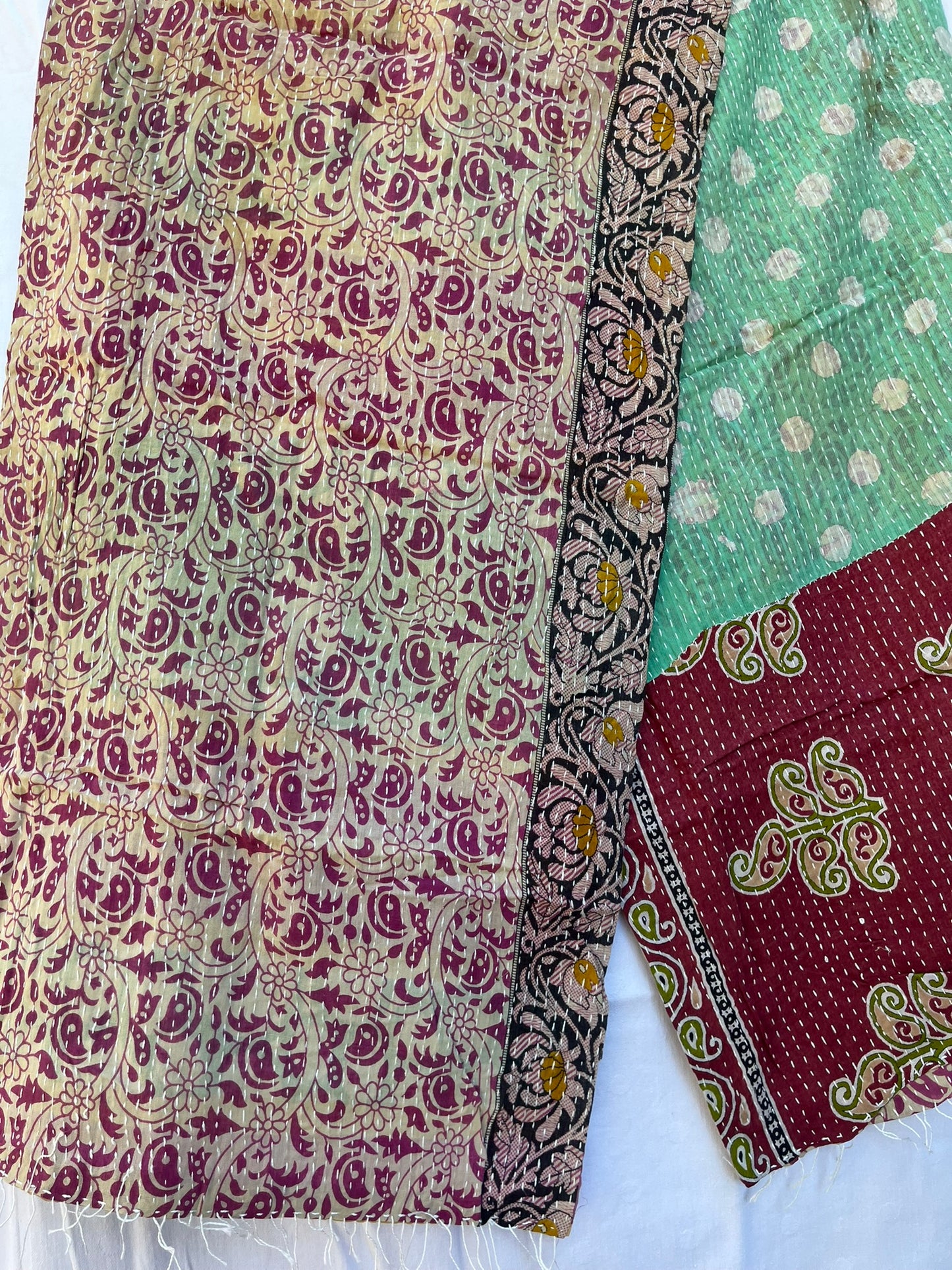 Kantha Stole (Reversible) (KAN-0211)