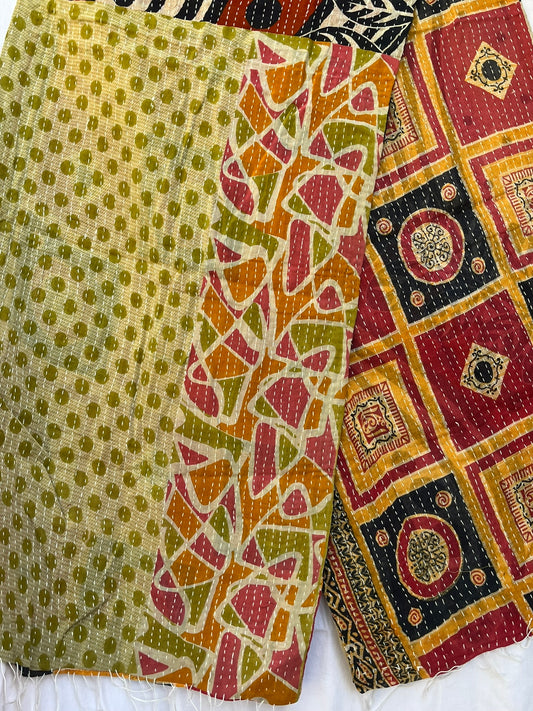 Kantha Stole (Reversible) (KAN-0214)