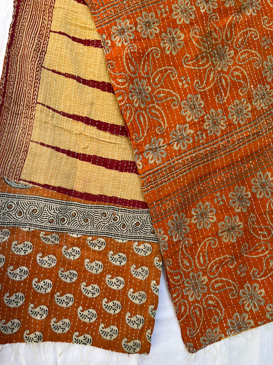 Kantha Stole (Reversible) (KAN-0215)