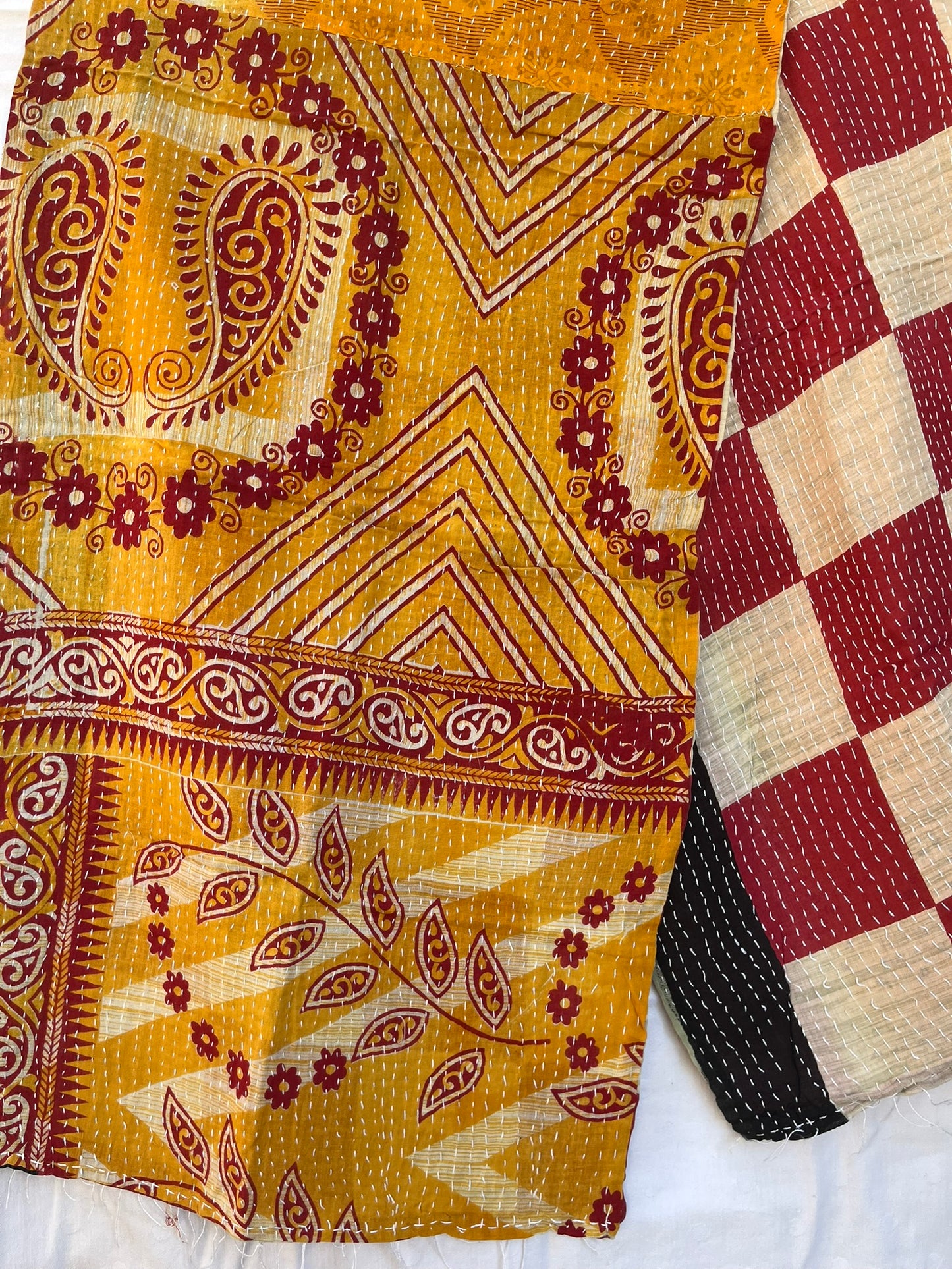 Kantha Stole (Reversible) (KAN-0217)