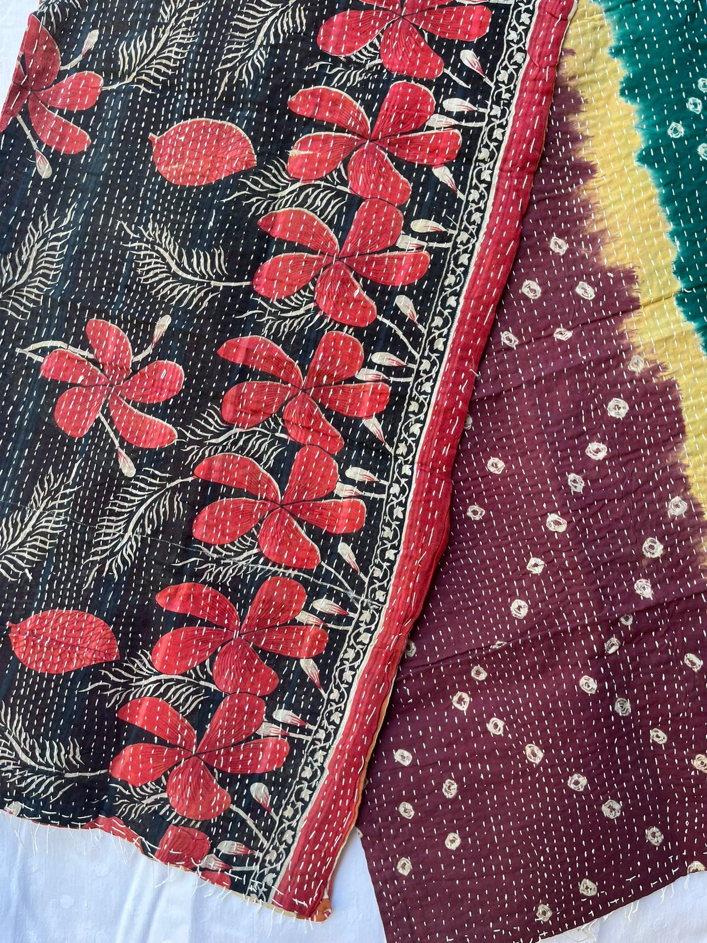 Kantha Stole (Reversible) (KAN-0224)