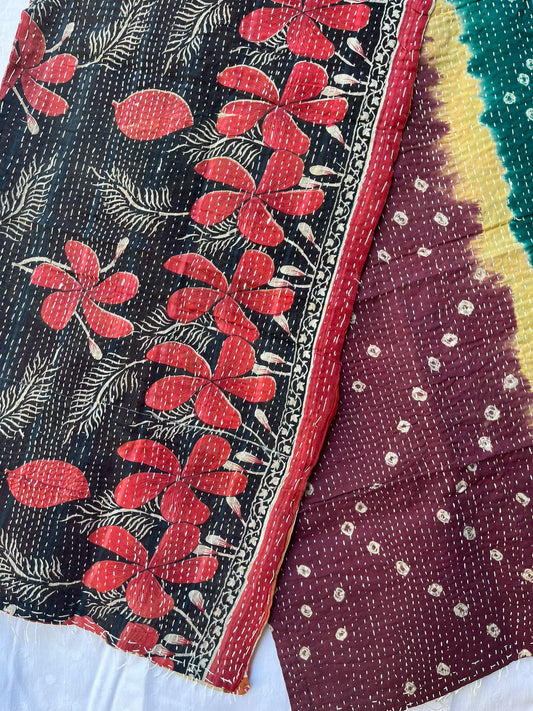 Kantha Stole (Reversible) (KAN-0224)