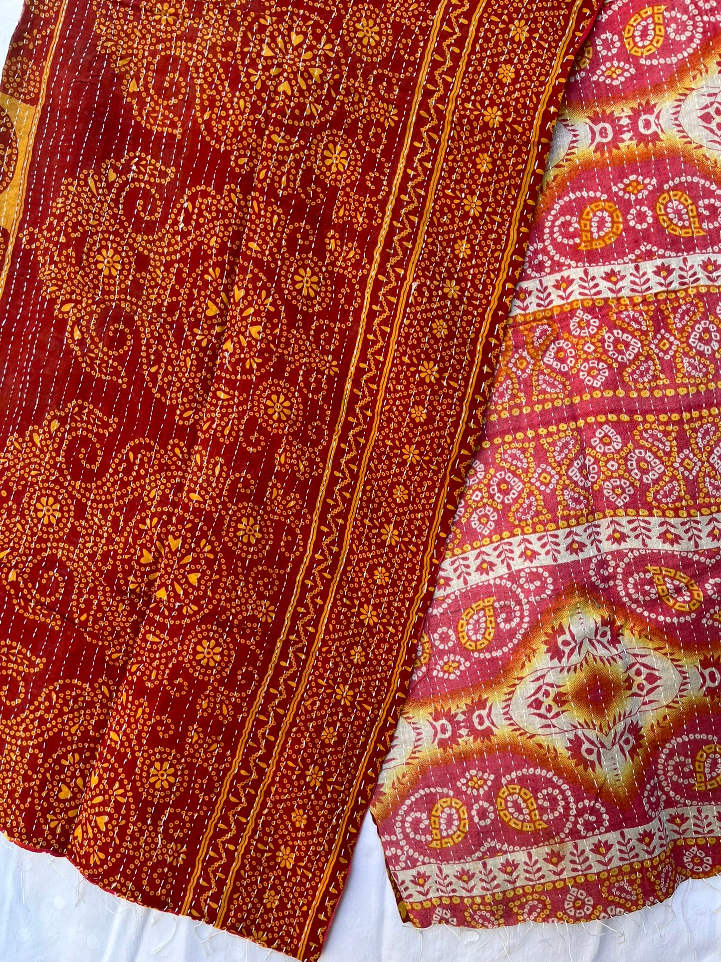 Kantha Stole (Reversible) (KAN-0226)