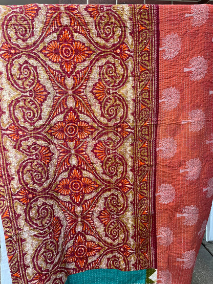 Kantha Quilt (QLT-0233)