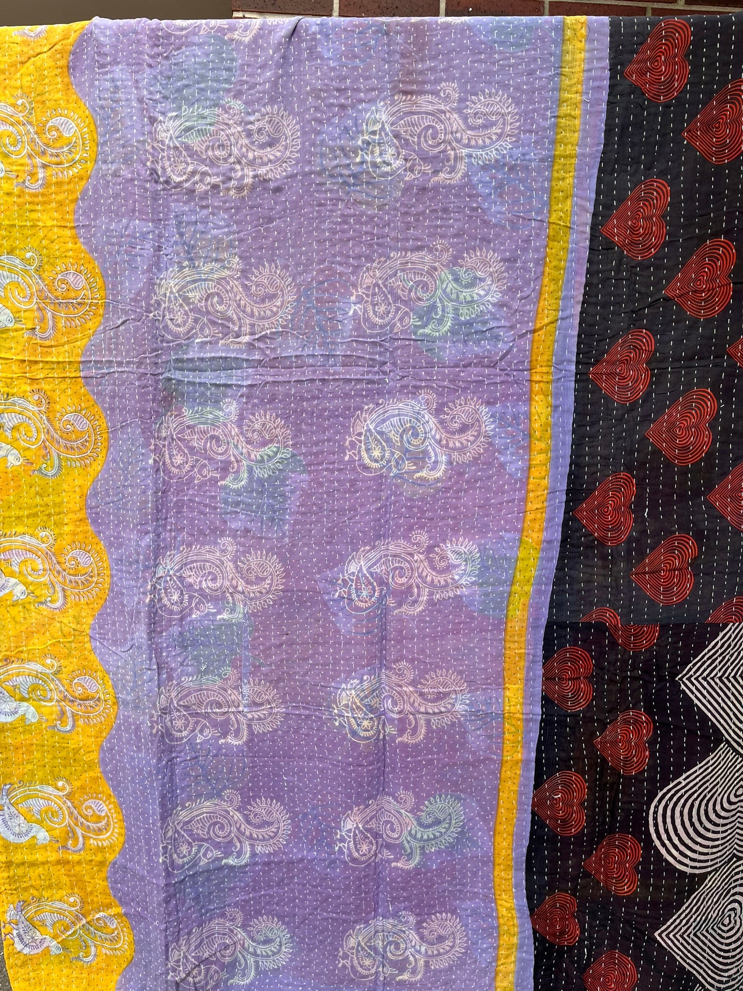 Kantha Quilt (QLT-0235)