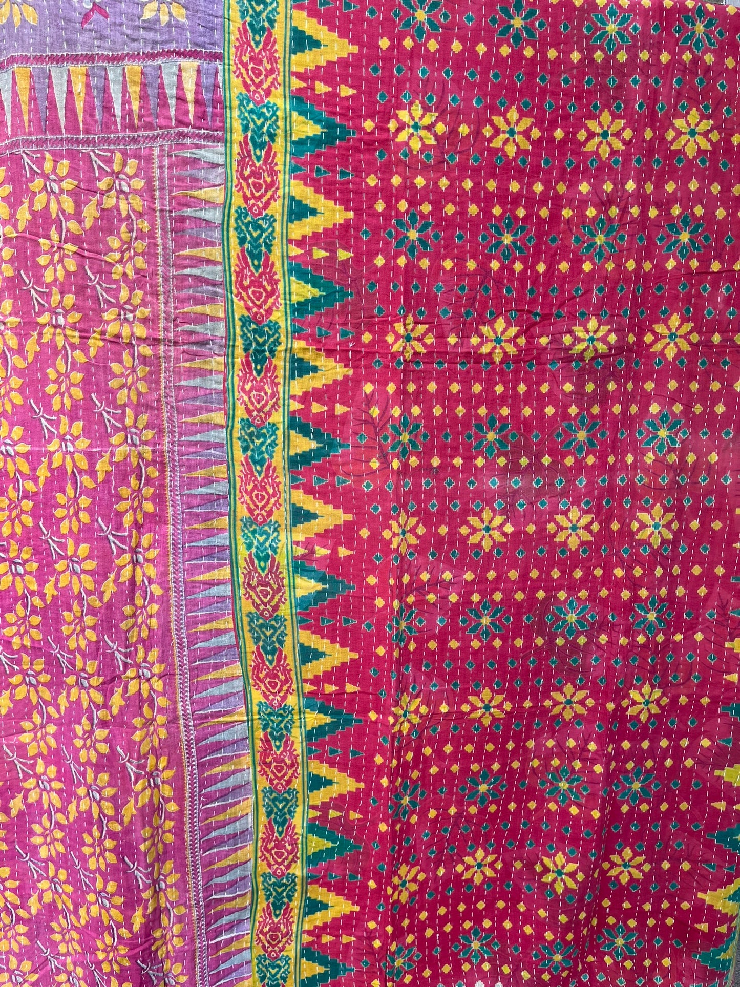 Kantha Quilt (QLT-0235)