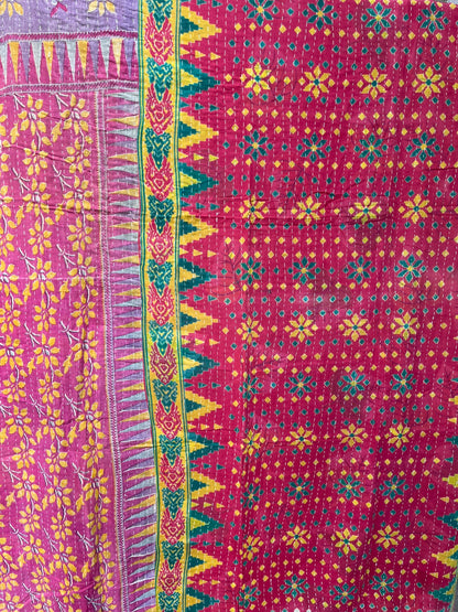 Kantha Quilt (QLT-0235)