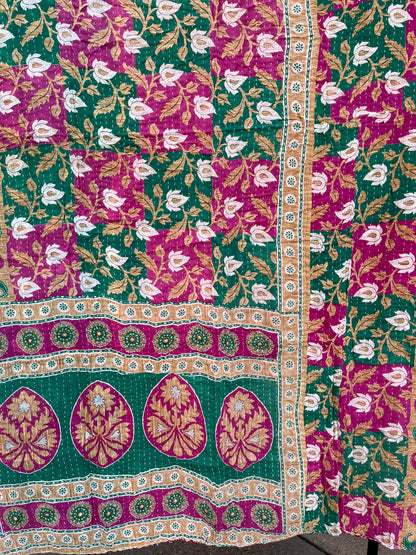 Kantha Quilt (QLT-0243)